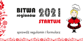 Zdjęcie przedstawia logo konkursu Bitwa regionów 2021