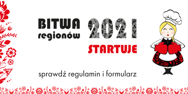 Zdjęcie przedstawia logo konkursu Bitwa regionów 2021